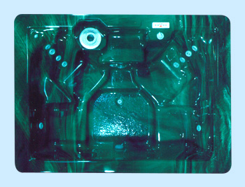 Top view of the Nordic spa